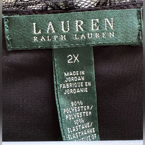 Velvet and Lace Wrap Blouse - Picture 2 of 3